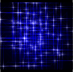 white glow of the stars line. abstract background. Vector illustration.