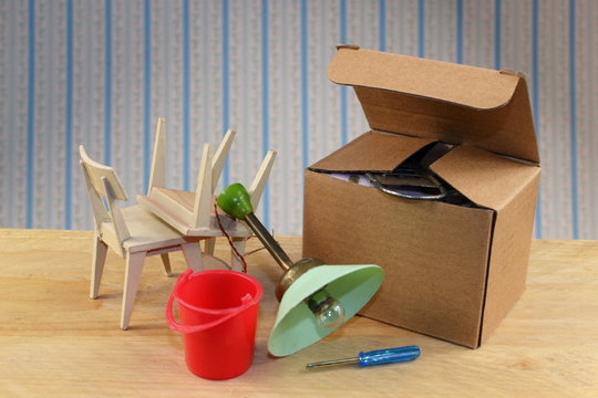 A new apartment - move box and more