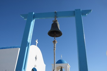 Glocke an der Kirche Agios Theologos auf Kos