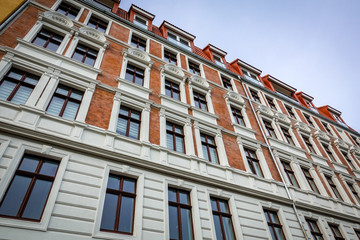 Altbaufassade in Magdeburg