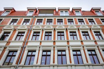 Obraz premium Altbaufassade in Magdeburg