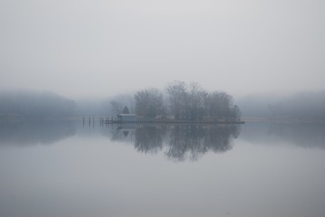 Fototapeta premium island fog