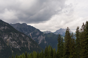 Wetterumschwung in den österreichischen Alpen