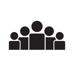 Teamwork concept icon