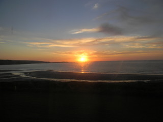 Fototapeta premium sunset cornwall