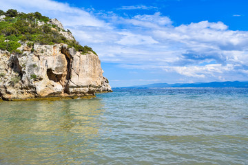 Fototapeta premium Rock for jumping.