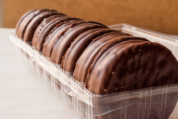 Chocolate Covered Marshmallow Biscuits.