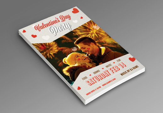 Valentine's Day Flyer Layout 1