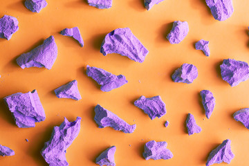 Abstract purple and orange background