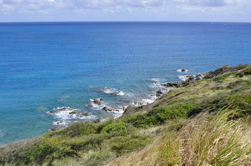 Fototapeta na wymiar Coast of St. Maarten