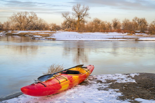 Winter Kayaking In Colorado