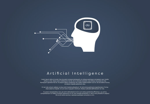 Artificial Intelligence Communication Infographic