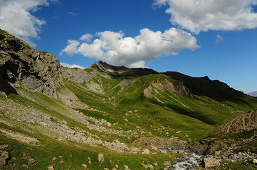 Swiss mountain landscape