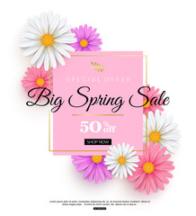 Spring sale poster