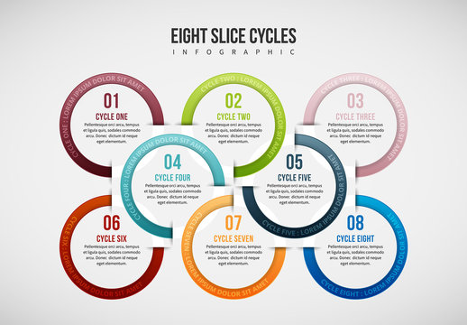 8 Grouped Circles Infographic 4