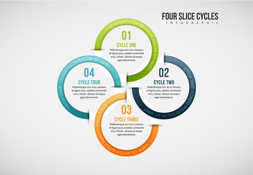 4 Grouped Circles Infographic 1