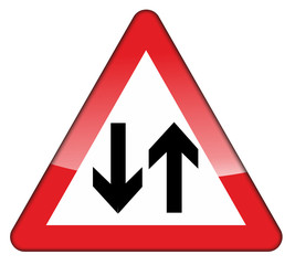 Verkehrszeichen, Gegenverkehr 125