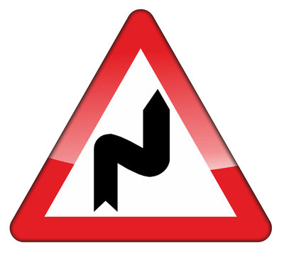 Verkehrszeichen, Doppelkurve 105