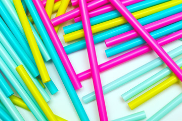 background of cocktail tubes