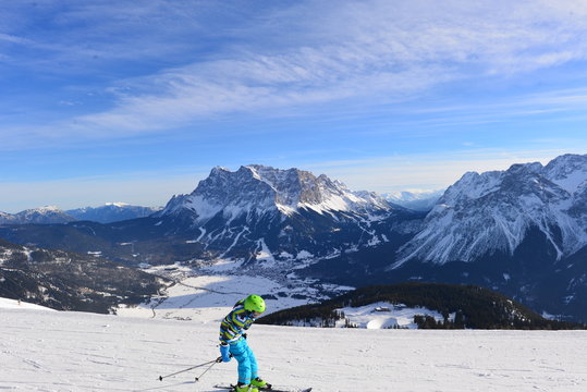 Skigebiet Grubigstein Lermoos - Tirol 