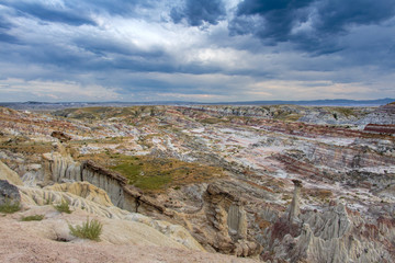 Fototapeta na wymiar Hell's Half Acre, Wyoming