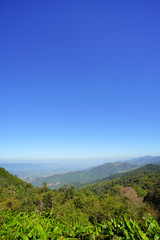 Landscape of Phu Chee Fa, Chiang Rai Thailand