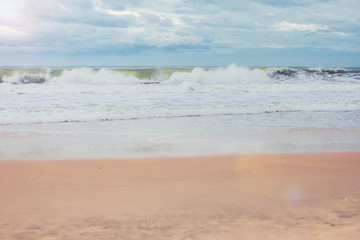 Beautiful amazing beach background