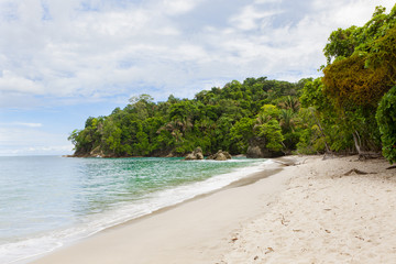 Sand beach at Manuel Antonio Costa Rica