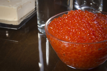 Salted Red Fish Caviar