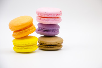 macaroon are on white background