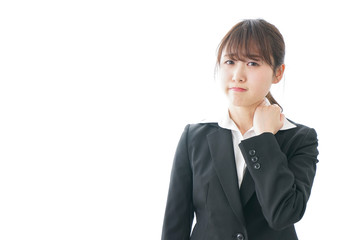 肩こりに苦しむビジネスパーソン