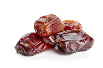 date fruit isolated on white