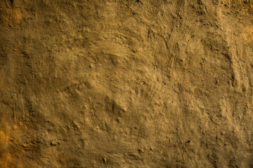 Textured wall of village house