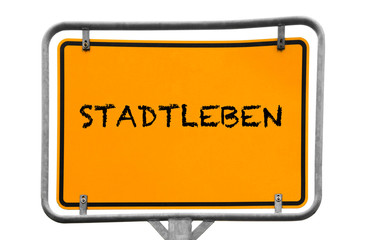 Stadtleben Wegweiser