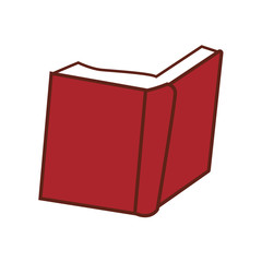 Book open isolated icon vector illustration graphic design