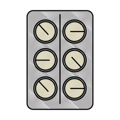 pills drugs isolated icon