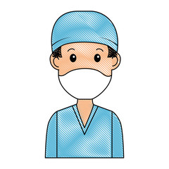 surgeon doctor avatar character icon