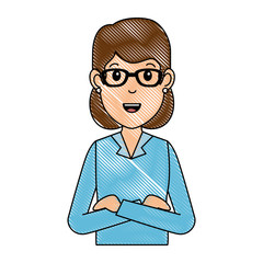 beautiful woman avatar character