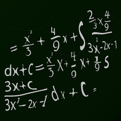 mathematical solution of the problem. vector image. math. geometry.tasks