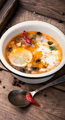 solyanka traditional Russian soup