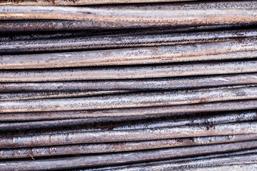 steel bar texture background for construction