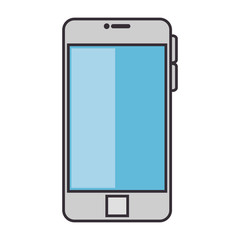 smartphone device isolated icon