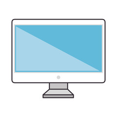 computer display isolated icon