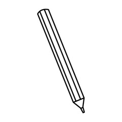 pencil school isolated icon