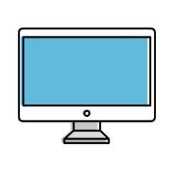 computer display isolated icon