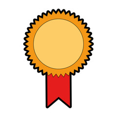 seal diploma isolated icon