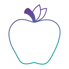 apple fresh fruit icon