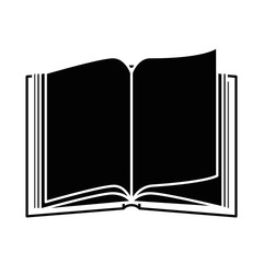 text book isolated icon