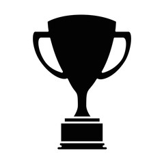 trophy cup isolated icon