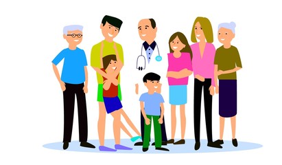 Fototapeta premium family